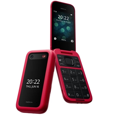Nokia 2660 4G flip mobiltelefon, senior