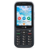 Doro 731x 4G mobiltelefon, koksgrå