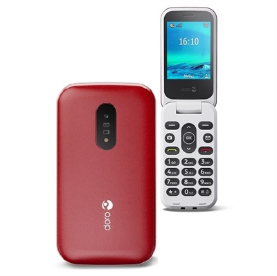 Doro 2821 mobiltelefon 4G ældrevenlig