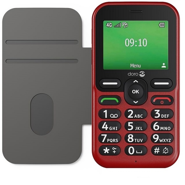 Doro Leva L11 inkl. cover 4G senior mobiltelefon 