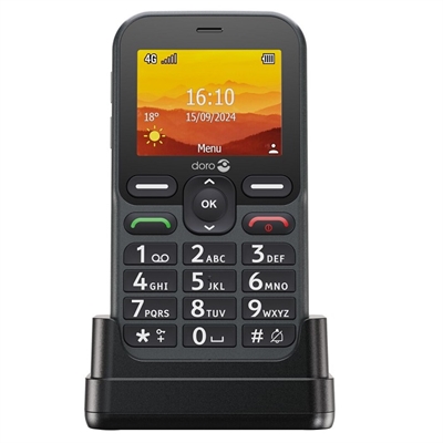 Doro Leva L11 4G senior mobiltelefon | Nem og enkel 