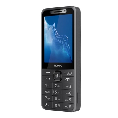 Nokia 235 4G mobiltelefon sort 2,8" skærm | Nyeste udgave  