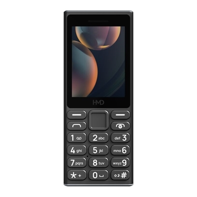 Nokia HMD 105 4G mobiltelefon sort