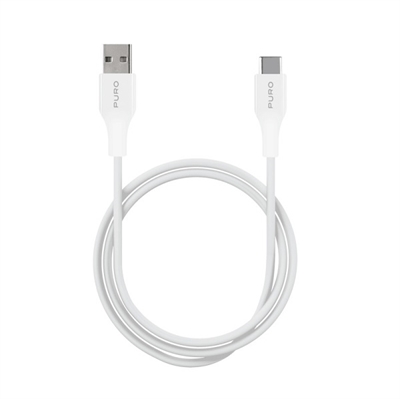 Opladekabel USB-A til USB-C | Universal hvid