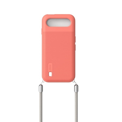 Doro cover A11 Aurora smartphone med bærerem coral